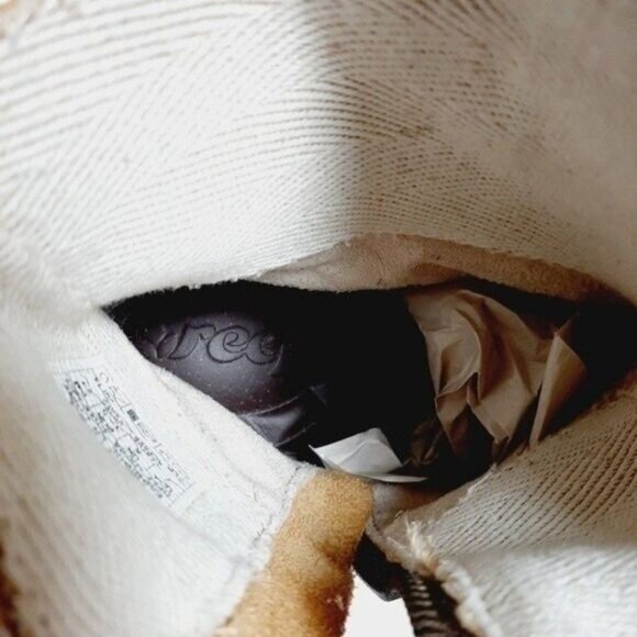 REEF Adora Studded Brown Leather Ankle Boots Sz 7 - Picture 12 of 12